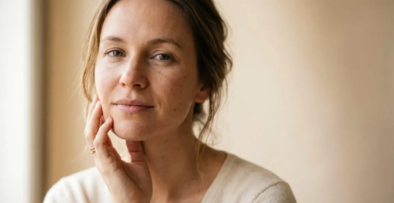 Representación del ciclo menstrual y su influencia en la salud intestinal y cutánea